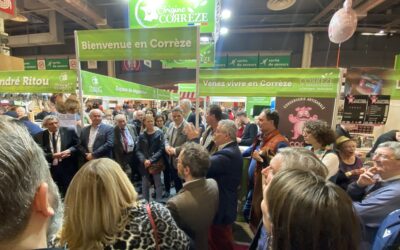 La Corrèze en partage invitée au Salon de l’Agriculture sur le stand Origine Corrèze